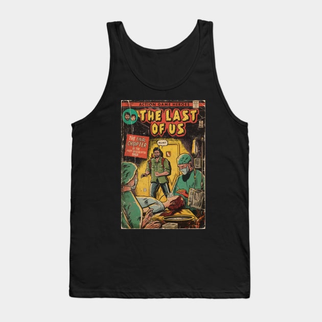 The Last of Us - Ending comic cover fan art Tank Top by MarkScicluna